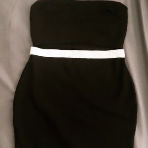 Black diamond dress